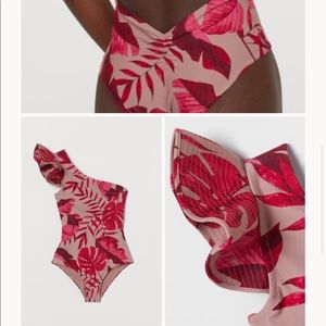 Johanna Ortiz H&M one shoulder swimsuit SOLDOUT